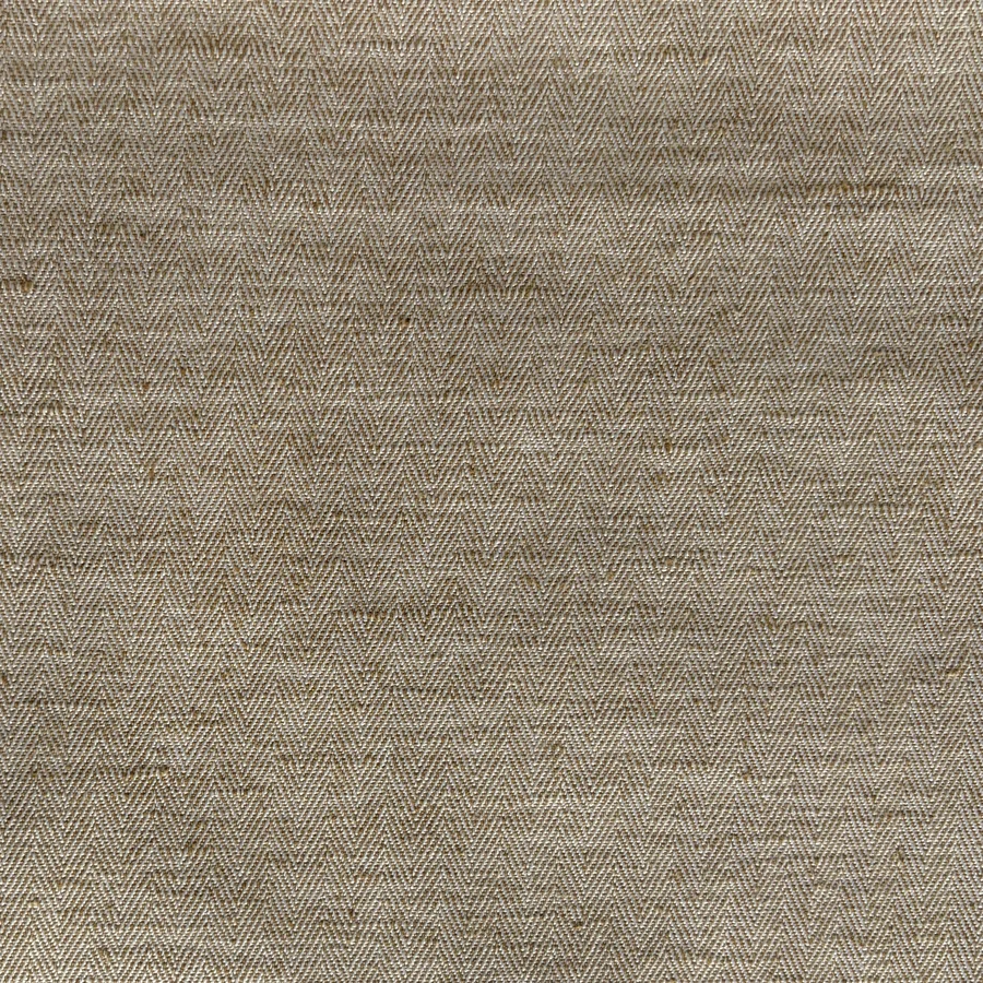Tan cloth in a small herringbone weave.