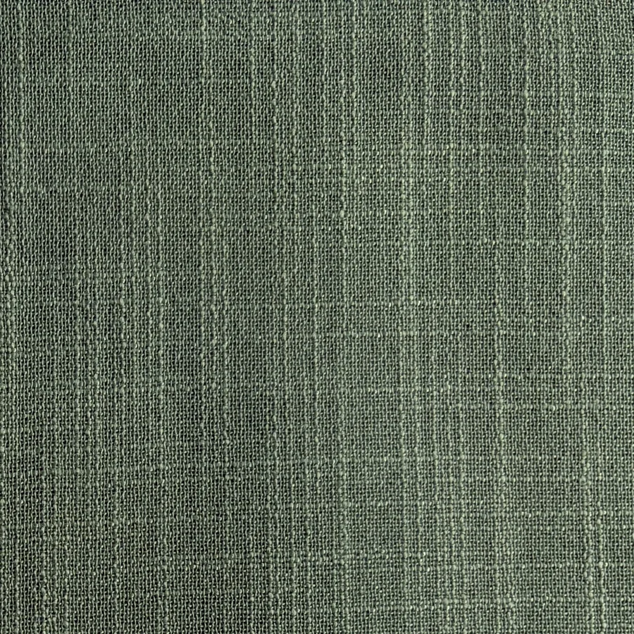 Sage cloth with a soft slubbed surface.